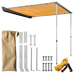 Tente de toit personnalisée pour voiture, pare-soleil, équipement de <span class=keywords><strong>camping</strong></span> imperméable, tente de <span class=keywords><strong>camping</strong></span> extérieure <span class=keywords><strong>à</strong></span> montage rapide, auvent latéral pour voiture - Product Image 3