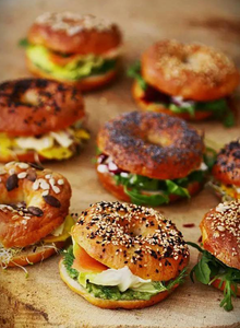 Seny đa chức năng tự động bagel dây chuyền sản xuất bagel Máy làm bagel bagel enrusting máy - Product Image 5