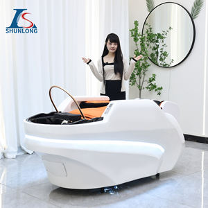 Fabbrica di personalizzazione 4D corpo pieno massaggiatore Shampoo letto di bellezza salone di bellezza lavaggio capelli Spa testa di terapia letto per il barbiere - Product Image 2