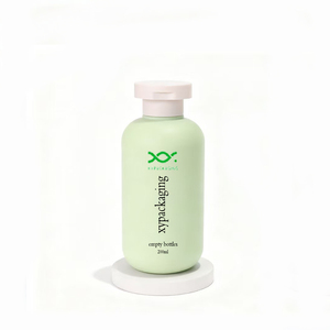 Xypackaging 200ml/6.8oz rỗng tròn HDPE chai nhựa container với nắp lật cho dầu gội đầu Lotion & Mặt kem-bán buôn - Product Image 1