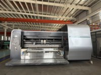 Máquina de Impresión, Ranurado y Corte de Cartón Corrugado Automática de Alta Velocidad y la Mejor Calidad