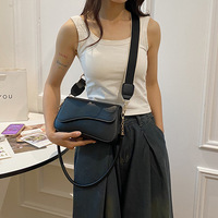 Bolso de Mano de PU Cuadrado, Color Sólido, Casual, Personalizado, para Uso Diario, de Alta Calidad, para Mujer, Venta al Por Mayor 2026