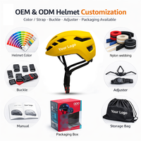 Casque de vélo intelligent à LED en gros pour OEM, casque de cyclisme personnalisé pour vélo de route, casque de sécurité pour la conduite nocturne