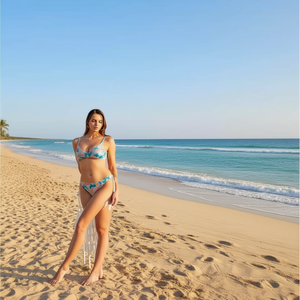 Costume da bagno intero taglie forti con controllo pancia, monokini sexy e coprente per la spiaggia, taglie 42 44 46 48 - Product Image 3