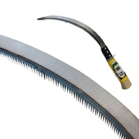 Faucille agricole dentelée de haute qualité pour la coupe du chanvre, du riz, de l'herbe aquatique, du colza et du poireau