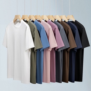 Biểu Tượng Tùy Chỉnh 210gsm 60S Cho <span class=keywords><strong>Pima</strong></span> Cotton T-Shirt Cho Nam Giới Chất Lượng Cao Vải Dệt Kim In Kỹ Thuật Số Trống T-Shirt - Product Image 2
