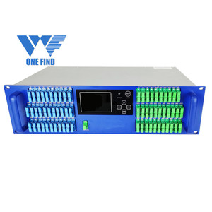 1550nm 4/8/16/32/64 พอร์ต EDFA WDM ไฟเบอร์ พร้อมเครื่องขยายสัญญาณใยแก้วนำแสง - Product Image 2