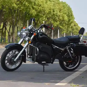 Ruso retro Crown Prince 72V3000W motocicleta eléctrica de alta potencia de alta velocidad de alta capacidad de litio scooter