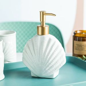 Gran oferta, serie <span class=keywords><strong>marina</strong></span>, juego de accesorios de baño de poliresina, dispensador de jabón de manos, plato, juego de Baño de hotel - Product Image 4