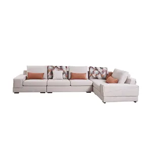 Furnitur Ruang Tamu Terbaru 2019 Kain Modern Nordik Sederhana Diskon Besar Sofa Sudut Murah