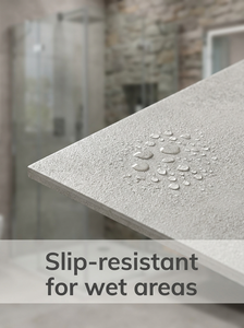 <span class=keywords><strong>Carrelage</strong></span> en micro-ciment pour projet de construction, 750x1500mm, aspect ciment, résistant à l'eau, pour murs et sols de villa - Product Image 3