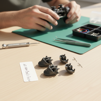 Nouvelles pièces de rechange en plastique pour boutons de manette L1 R1 L2 R2, parfaitement ajustées, version 4.0