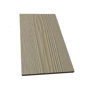 Tấm ốp tường ngoài bằng xi măng sợi hiện đại màu xám vân gỗ với thiết kế đục lỗ dùng cho xây dựng - Product Image 2