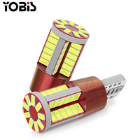 Universel 3014-57smd LED Ampoules Bombillo T10 W5W 194 168 Canbus 12V LED Auto Plaque D'immatriculation Lumière luces Lumière Intérieure