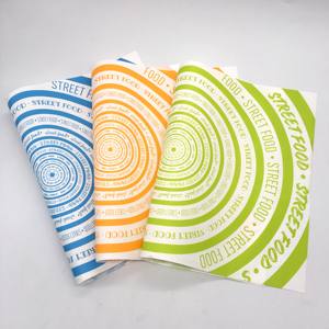 Feuilles de papier ciré, papier imperméable et résistant à la graisse, papier d'emballage, papier alimentaire pour pique-nique, doublure pour panier alimentaire - Product Image 6