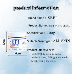 Crema OEM SPEI Super Lightening Custom Bleach, Colágeno Hidratante, Antiarrugas, Blanqueadora, Iluminadora, Elimina Cicatrices - Product Image 4