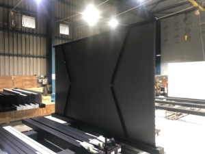 Écran de projection électrique motorisé en diamant gris, <span class=keywords><strong>nouveau</strong></span> matériau, avec télécommande, 72, 84, 92, 100, 110, 120, 133, 150 pouces - Product Image 5