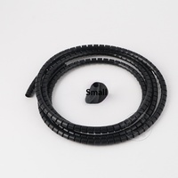 Protector de Cables en Espiral Flexible, Organizador de Cables Ajustable, Funda para Gestión de Cables, Clips para Cables de Alimentación