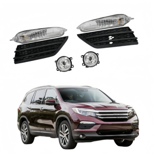 Conjunto de Faros <span class=keywords><strong>Antiniebla</strong></span> para Honda Pilot 2016 2017 2018, 6 Piezas, Un Juego - Product Image 1