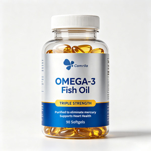 Suplemento Dietético de Aceite de Pescado Omega 3 en Cápsulas Blandas con Logotipo Privado Personalizado, MOQ 100 Piezas, para Apoyar la Salud Inmunológica, Promueve la Salud de las Articulaciones y los Ojos - Product Image 1