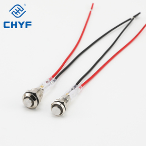 Push <span class=keywords><strong>Button</strong></span> Chuyển Ánh Sáng Bóng Xe <span class=keywords><strong>Horn</strong></span> Không Thấm Nước Latching Duy Trì Cao Vòng Thép Không Gỉ Kim Loại 8 Mét Sửa Chữa 3V 5V 12V 24V 3A - Product Image 3