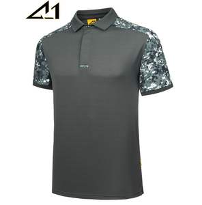 <b>Men's</b> Quick Dry Golf <b>Polo</b> <b>Shirt</b> Breathable Cotton Solid Color Design Short Sleeve Sports Performance Wear for Wholesale - Product Image 4