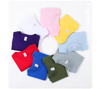 Kaos Pria Polos Lengan Pendek Katun 100% Berkualitas Tinggi, Putih, Regular Fit, Berat, Grosir