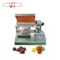LST Offre Spéciale Petits oursons gommeux vitaminés Machine de fabrication de bonbons à la gelée de chocolat Machine à gommer Machine à vendre