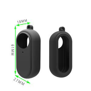 Étui de protection tout compris KAMPHO pour caméra d'action Insta360 Go2, résistant à la poussière, avec cache-objectif et cadre souple - Product Image 4