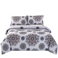 Ensemble de literie en microfibre d'hiver chaud en gros Ensemble de literie pour chambre à coucher de marque de luxe
