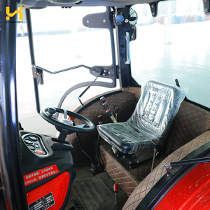 Tracteur agricole robuste à moteur diesel, 80 CV, avec système hydraulique et charrue - Product Image 5