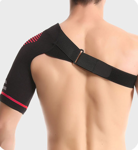 En gros 1 pièce Sangle d'épaule élastique réglable avec coussinets de sport, attelle articulaire de compression fixe pour la prévention des entorses et des tensions musculaires - Product Image 3
