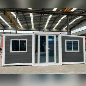 20ft 40ft Movable Luxury Villa Prefabricated Expandable Shipping Container Frame <b>House</b> Prefab Modern Home - Product Image 2