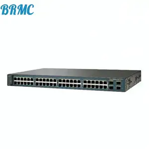 3560V2-48TS Camada 3-48x10/100 Portas Ethernet Usado Switch WS-C3560V2-48TS-S/E