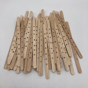36129 Confezione <span class=keywords><strong>da</strong></span> 25 Supporti in Legno per <span class=keywords><strong>Stoppini</strong></span> di <span class=keywords><strong>Candele</strong></span>, Strumenti Naturali per Centrare il Stoppino per la Fabbricazione di <span class=keywords><strong>Candele</strong></span>, Bastoncini Riutilizzabili e Durevoli Personalizzati - Product Image 4