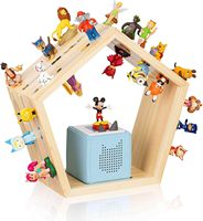 Organisateur de figurines Tonies pour chambre d'enfant, étagère de présentation en bois pour boîte à Tonies, étagères murales flottantes en bois pour personnages