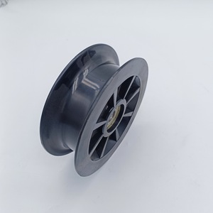 Rueda de polea hidráulica para montacargas Doosan 13010706-00073 tipo ranura de acero para modelos D30G D30SE - Product Image 3