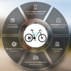 Bicicletta da Montagna a Sospensione <span class=keywords><strong>Completa</strong></span>, Vendita Diretta dalla Fabbrica, 26 Pollici, Freni a Disco, 27-30 Velocità, MTB Bicicleta De Montana - Product Image 3