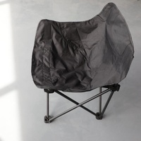 Chaise pliante de camping en acier inoxydable BONO HONGYI avec tissu Oxford 900D, design moderne pour parc, hôtel et usage extérieur