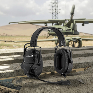 OMFOX KTC300pro C Tactical ANC & ENC Reducción de ruido Comunicación Auricular con micrófono + Cámara para I + D secundario - Product Image 3