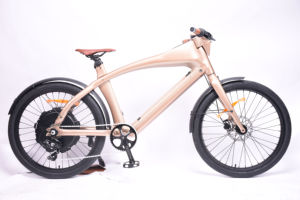 Exxite-Bicicleta eléctrica urbana futurista Xone de 26 pulgadas, Smarthub, Neon Belt Drive, bicicleta de 2 ruedas con ruedas gruesas, fabricada en Alemania - Product Image 4