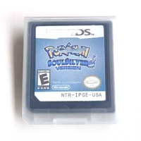 Videojuegos en Francés, Alemán y Español, SoulSilver, Platinum, HeartGold, Pearl, Diamond, Alta Calidad, Cableados, Material ABS, Gris