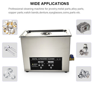 Machine <span class=keywords><strong>à</strong></span> laver ultrasonique d'instruments médicaux de réservoir de nettoyage 6L <span class=keywords><strong>nettoyeur</strong></span> ultrasonique de lunettes de <span class=keywords><strong>bijoux</strong></span> - Product Image 3