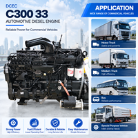 SCDC Cumins DCEC C300 33 300PS 8,3L 5-Zylinder Turboaufgeladene & Luft-Luft-Ladeluftkühler Automobil-Dieselmotoren für LKW und PKW