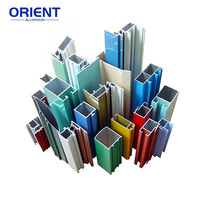 Profils en aluminium, profilés en alliage d'aluminium, profilés en aluminium pour portes et fenêtres, profilés en aluminium extrudé