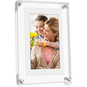 กรอบรูปดิจิตอลอะคริลิกใสขนาด 7 นิ้ว พร้อมสายเคเบิล - Product Image 1