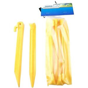 56712 # dayanıklı 9 inç PP plastik çadır mandal ve tokmaklar temel açık kamp dişli - Product Image 6