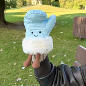 JC 2025 UK gelatina cott guanti blu 22cm Super morbido peluche con tecniche di cotone PP lavate trapunta - Product Image 1