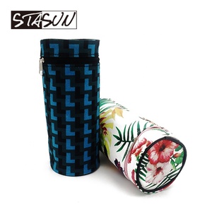 STASUN popolare sacchetto di penna promozionale Design personalizzato Buggy Bag stampato <span class=keywords><strong>rotondo</strong></span> in poliestere PU <span class=keywords><strong>astuccio</strong></span> portaoggetti - Product Image 2