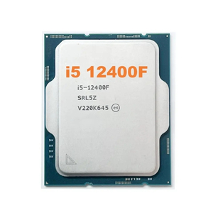 Giá Tốt Gen 12th I5 Bộ Vi Xử Lý I5 12400F <span class=keywords><strong>CPU</strong></span> Cho Máy Tính Để Bàn Bộ Vi Xử Lý 65W 6 Lõi Chơi Game <span class=keywords><strong>CPU</strong></span> I5 Loạt 12400F Bộ Vi Xử Lý - Product Image 1